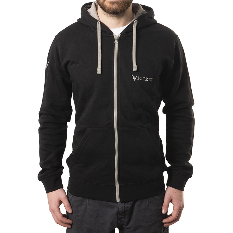 FULL-ZIP HOODED SWEATSHIRT